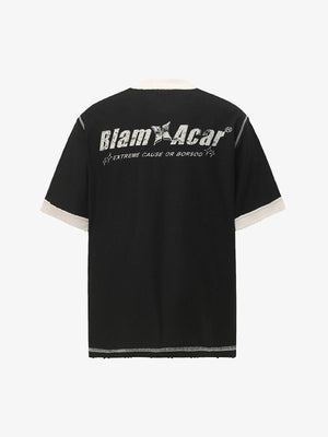 Distressed NO. 28 Jersey T-Shirt - thumbnail 17