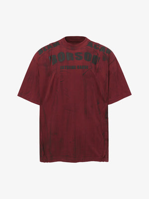 Wasteland Dirty Dye Oversized Graphic T-Shirt - thumbnail 10