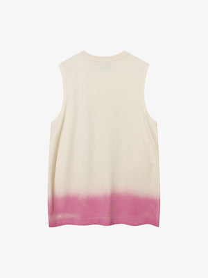 Street Necklace Graffiti Spray-Painted Vest - thumbnail 3
