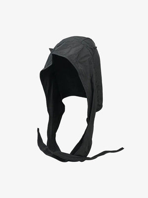 Black Wind Devil Horn Pullover Hat - thumbnail 4