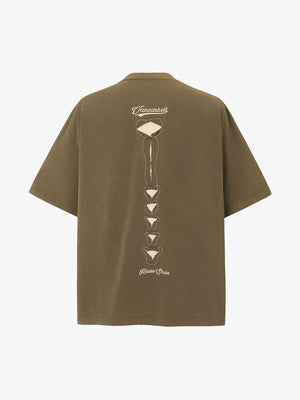 Skeleton Design Print Oversized T-Shirt - thumbnail 2