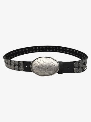 Retro Rivet Punk Style Belt - thumbnail 3