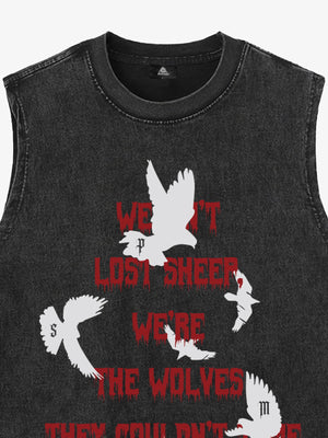 Original Saint Slogan Graphic Vest - thumbnail 3