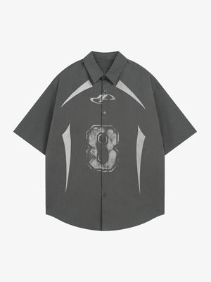 Graphic Jersey Short Sleeve Shirt - thumbnail 5