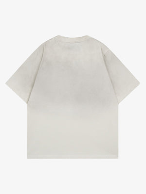 Distressed Digital Print T-shirt - thumbnail 2