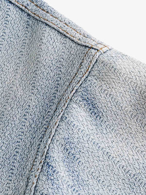 Gradient Denim Short-Sleeve Shirt - thumbnail 4