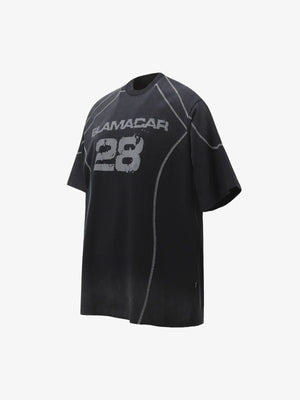 Street Dirty Dyed Gradient Motorcycle T-shirt - thumbnail 9