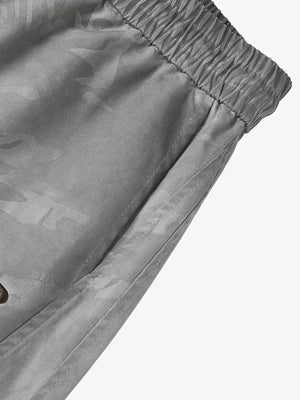 Retro Dirty-Dyed Paratrooper Barrel Pants - thumbnail 4