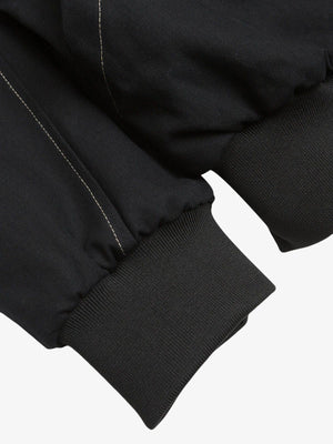 Faux Fur Lined Zip Up Hooded Bomber Jacket - thumbnail 11