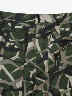 Camouflage Multi-Pocket Cargo Pants - thumbnail 4
