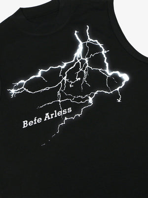 Bold Lightning Graphic Vest - thumbnail 3