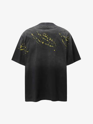 Vintage Washed Dot Spray T-Shirt - thumbnail 16