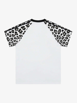 Cheetah Print Raglan Sleeve T-Shirt - thumbnail 6