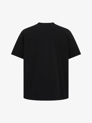 Retro Motorcycle Pleated Patch T-shirt - thumbnail 4