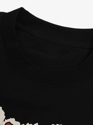 Graphic "BREAK" Print T-Shirt - thumbnail 3