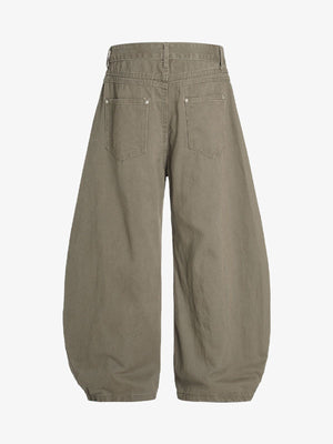 Heavy Beading Barrel Pants - thumbnail 3