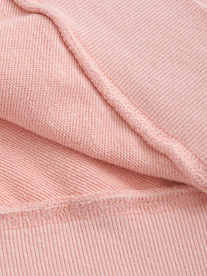 Washed Halbmond Hoodie – Nahtdetail | XoKool