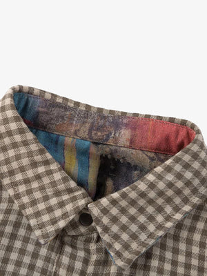 Wendehemd Gingham – Kragen mit beiden Seiten | XoKool