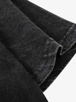 Doberman Graphic Tee – Sleeve/fabric wash detail | XoKool