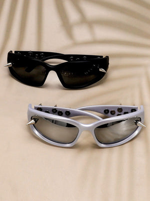 Edgy Punk Spike Sunglasses - thumbnail 4