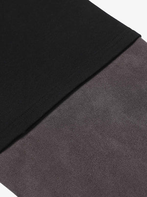 Zweifarbiger Cropped Hoodie – Ärmel-Layer Nahaufnahme | XoKool