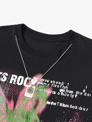 Street Butterfly Graphic Tank Top - thumbnail 14
