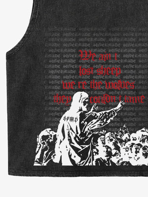 Original Saint Slogan Graphic Vest - thumbnail 5