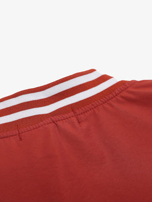 Street V-Neck Baseball-Inspired Sweatshirt - thumbnail 5