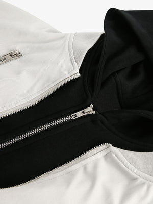 Layered hooded bomber – Hood insert close-up | XoKool