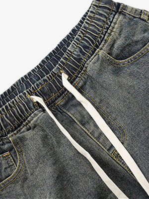 Drawstring barrel jeans – drawstring close-up | XoKool
