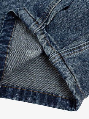 Dirty wash jeans – hem inside out | XoKool