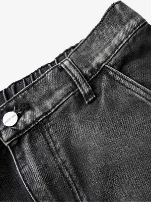 Dirty Wash Cargo Jeans – vordere Tasche im Detail | XoKool