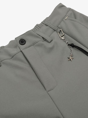 Elastic Waistband Barrel Pants - thumbnail 9