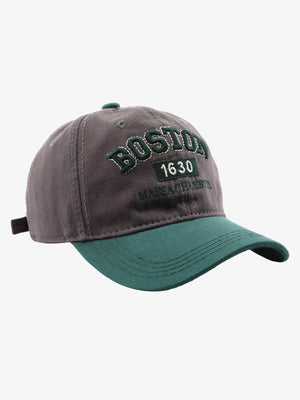 Gorra retro – gris verde, vista de tres cuartos | XoKool