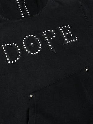 Hoodie mit Nieten – Nieten-Buchstaben im Detail | XoKool