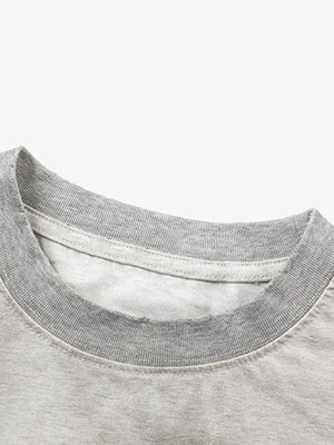 Camo Longsleeve im Layered-Look – Nahaufnahme des Kragens | XoKool