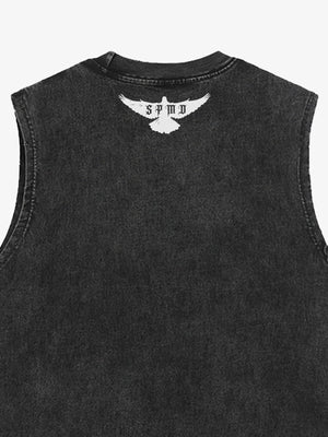 Original Saint Slogan Graphic Vest - thumbnail 6