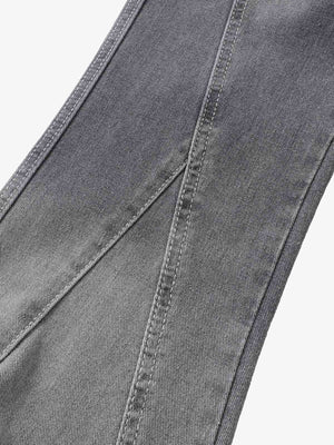 Washed Gradient Flared Jeans - thumbnail 6