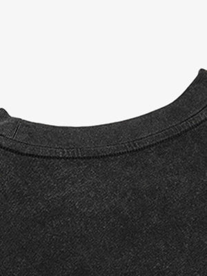 Graffiti Crew Neck T-Shirt - thumbnail 4