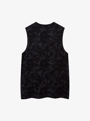 Retro Rhinestone Cross Chain Vest - thumbnail 4
