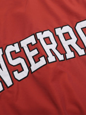 Street V-Neck Baseball-Inspired Sweatshirt - thumbnail 7