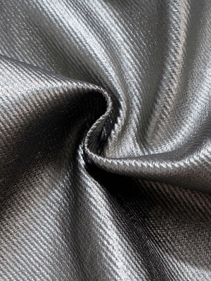 RO Style Matte Coated Leather Baggy Trousers - thumbnail 7