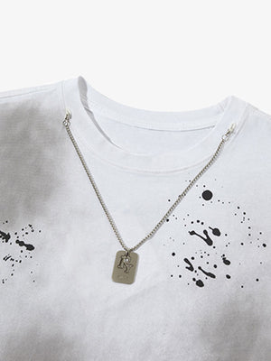 Splatter Paint Necklace Vest - thumbnail 5