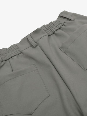 Elastic Waistband Barrel Pants - thumbnail 10