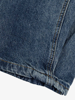 Dirty wash jeans – hem close-up | XoKool