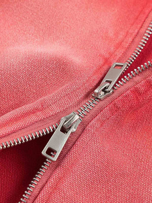 Vintage work jacket – Zip close-up | XoKool