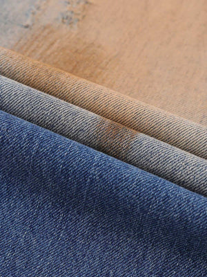 Zweifarbige Jeans – Stoff Detailansicht | XoKool
