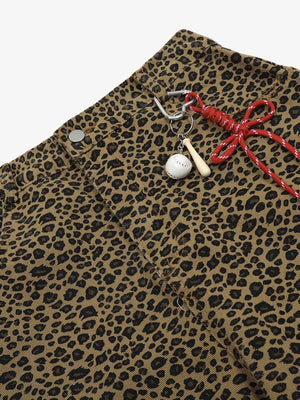 Cheetah Print Barrel Pants - thumbnail 16