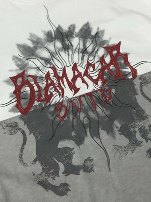Distressed Batik Graphic T-Shirt - thumbnail 7