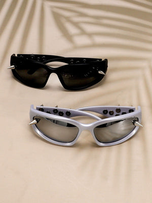 Edgy Punk Spike Sunglasses - thumbnail 6